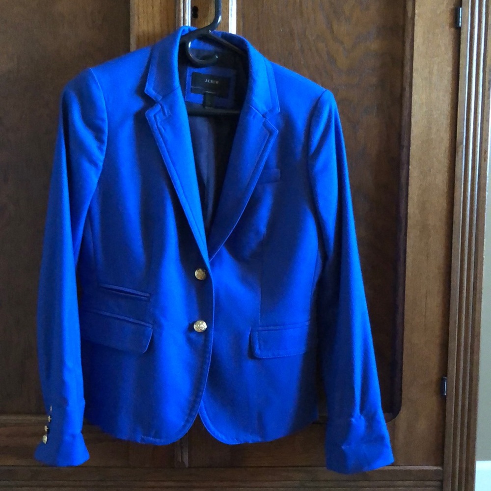 Royal blue blazer